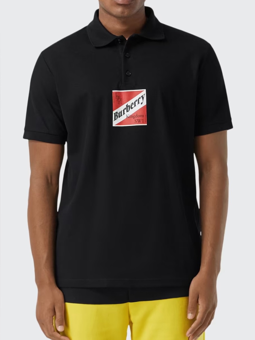 BURBERRY Timmons Graphic Polo Shirt